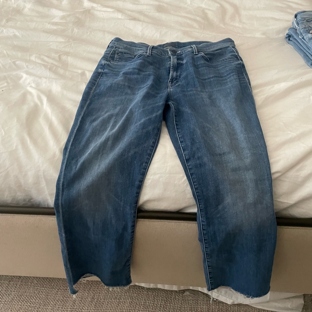 Mother Insider Step Crop Fray 32